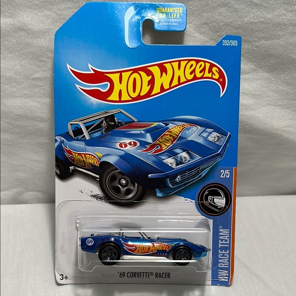 Hot Wheels Blue Corvette Racer 325/365
